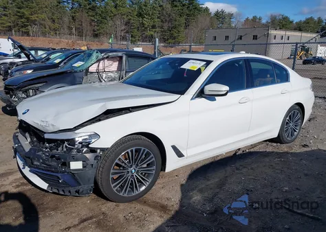 2020 BMW 530I xDrive из США, поврежденный, VIN WBAJR7C08LCD58710